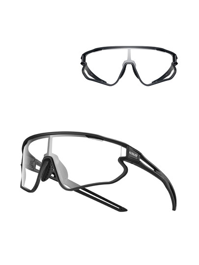 Altalist Cycling Glasses with Transparent Photochromic Lenses for Sports, Running, and Outdoor Activities, with Prescription Photochromic Lenses