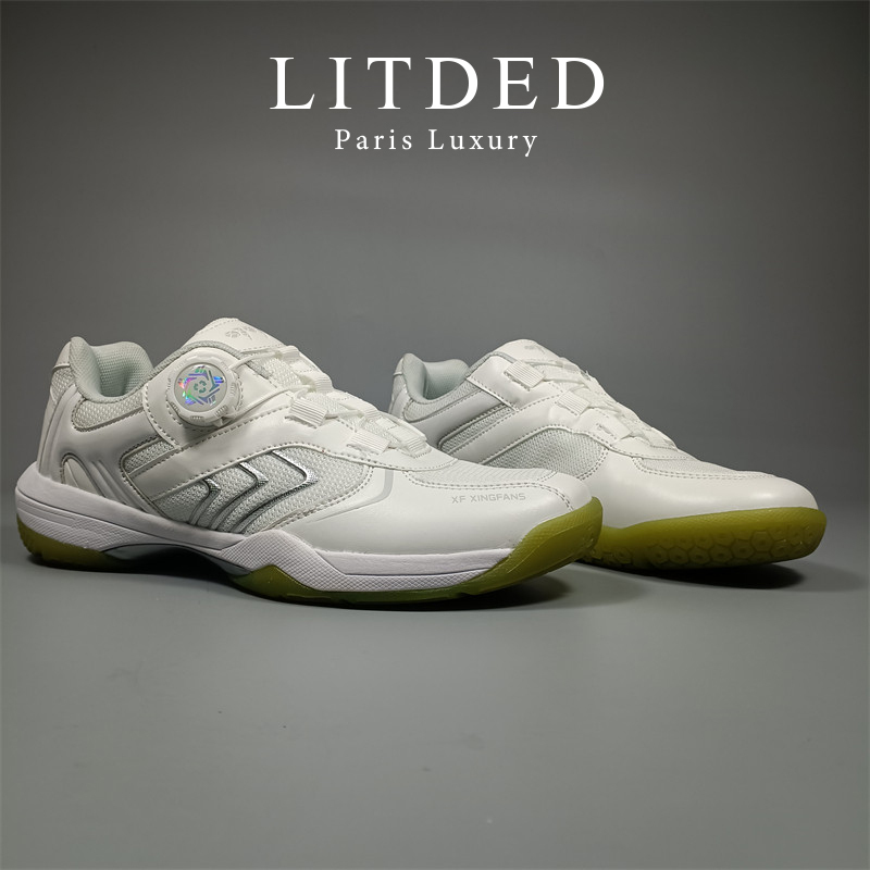 French Litded Professional Breathable Rubber Sole Non-Slip Wear-Resistant Men's and Women's Couple's Badminton Shoes Carbon Plate Tennis Shoes French Litded Professional Breathable Rubber Sole Non-Slip Wear-Resistant Men's and Women's Couple's Badminton Shoes Carbon Plate Tennis Shoes