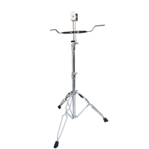 Bongo drum stand 7 wooden plus 8 inch bongo drum with Latin 7 9 electroplated tambourine bango drum stand