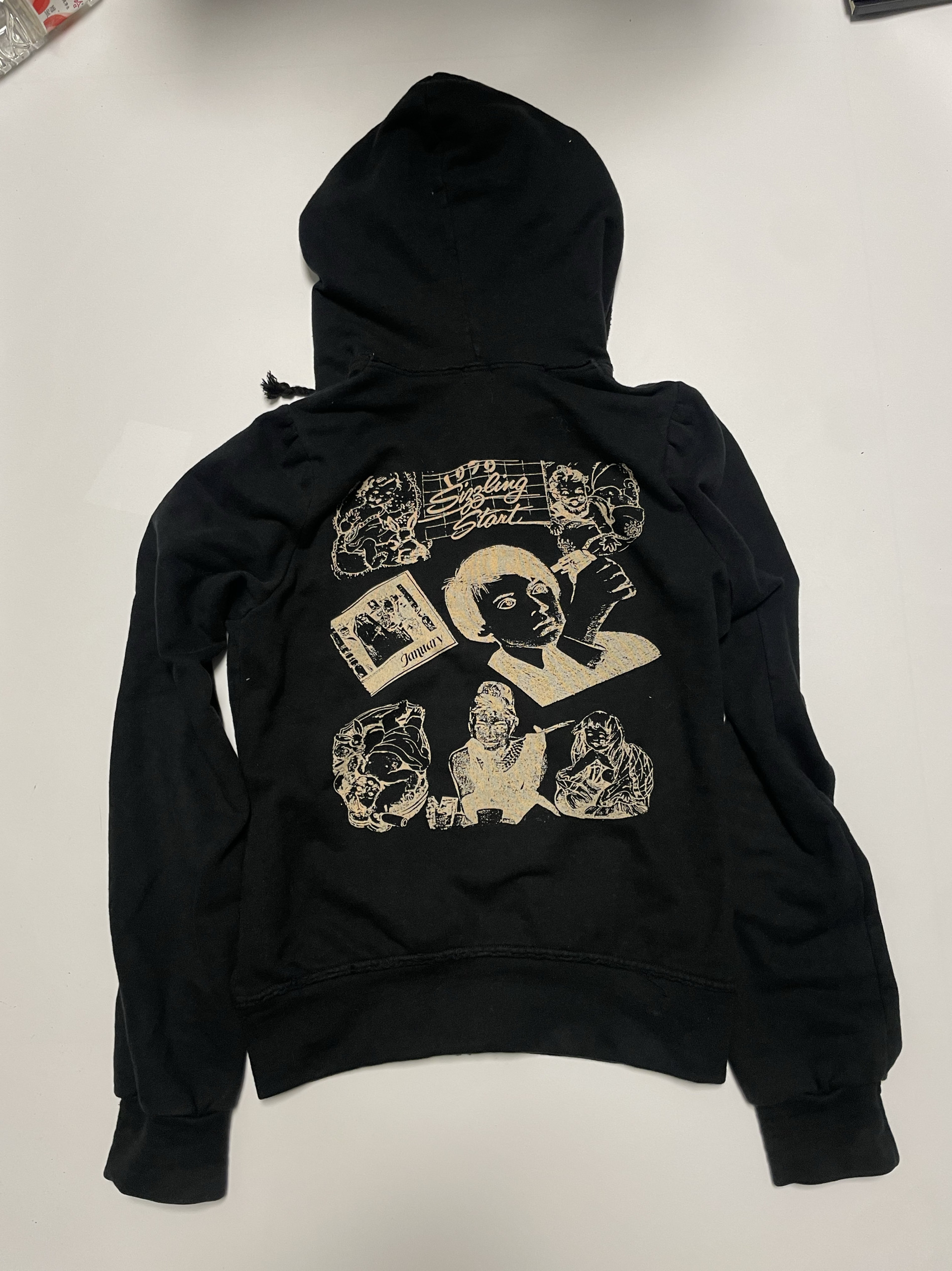 in Stock) Hysteric Glamour × Destroy All Monsters Double-Zip Hoodie