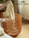 Dirty clothes basket, dirty clothes storage basket, household dirty clothes basket, laundry basket, bathroom imitation rattan basket, light luxury and good looks