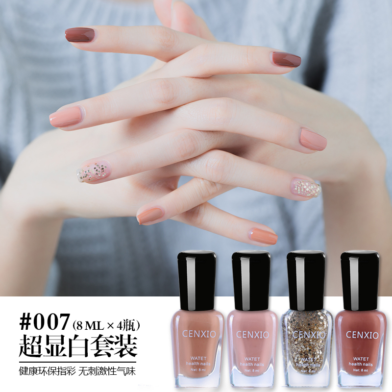 Pregnant Women's Pure Plant-Based Nail Polish, New Colors for the New Year, No-Bake, Long-Lasting, Quick-Drying, Peelable, Non-Toxic, Odorless, Specially Designed for Children