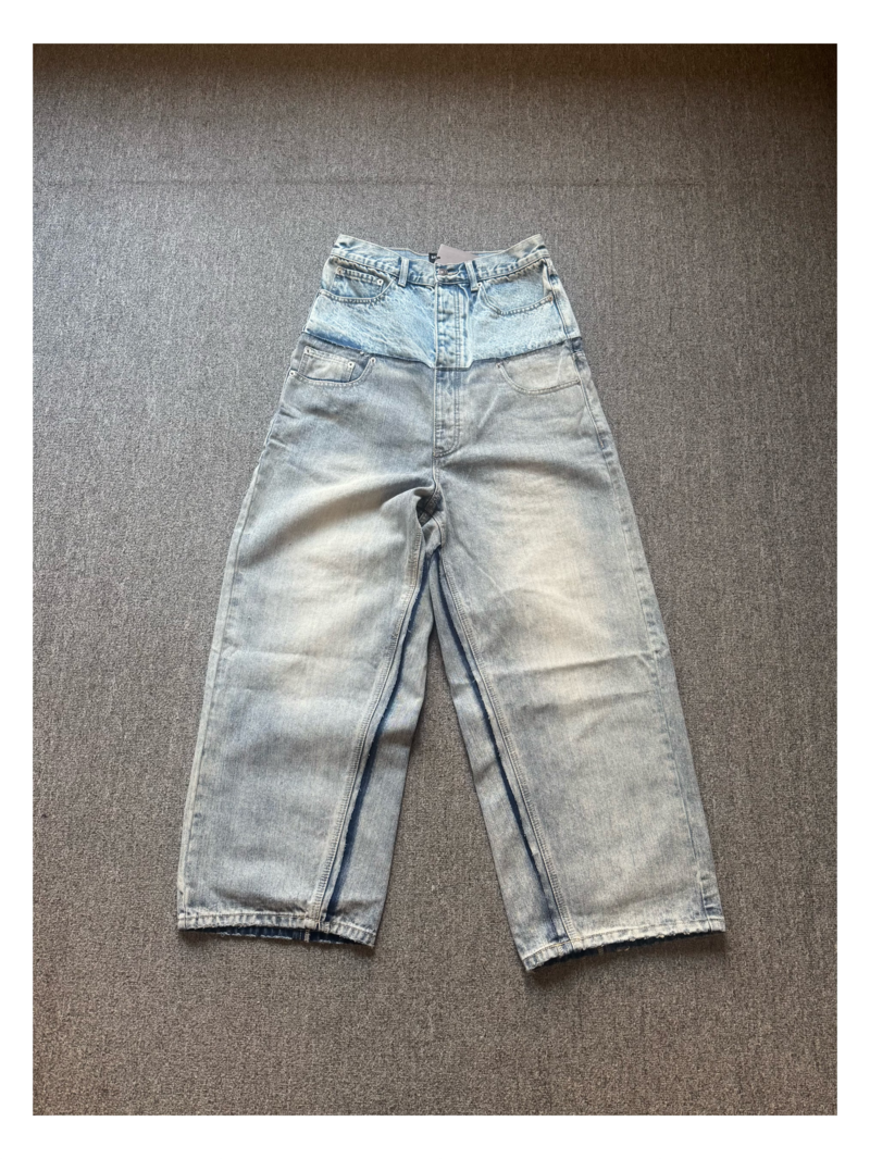 Balenciaga Double Waist Jeans