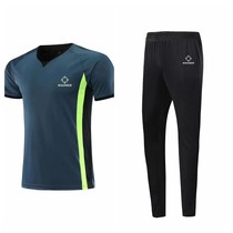 Accurate referee mens and womens basketball short-sleeved sports professional competition tops breathable suit pants with printed numbers and running numbers