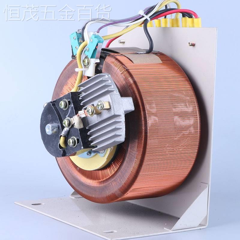 Dynamic voltage regulator 220 single-phase contact type self-coupling TBB5-500 electric W AC power supply 0-V8397620V adjustable-Taobao