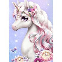 5D DIY Diamond Painting Cartoon Unicorn Full Square Drill Ma