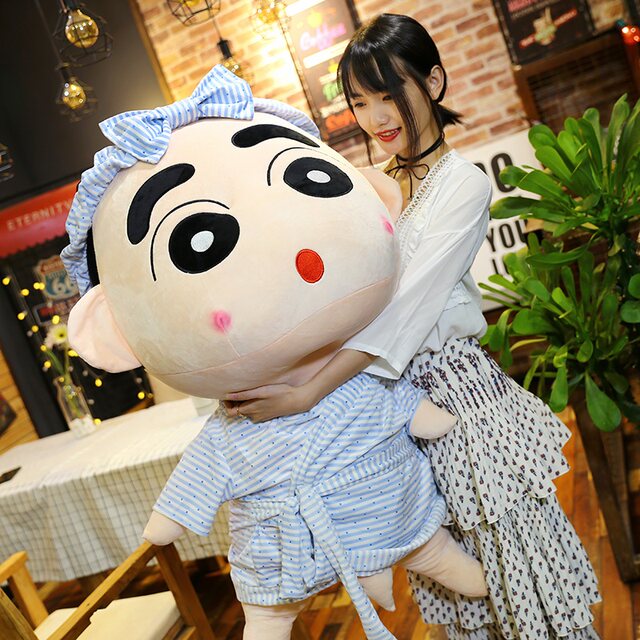 Crayon Shin-Chan Plush Toy Large Pillow Cartoon Doll Birthday Gift for Girls and Boys