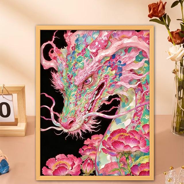 2026 Blossoming White Horse Oil Painting High-End Living Room Decorative Wall Art Puzzle New Year Chinese Style 300/500/1000 Pieces