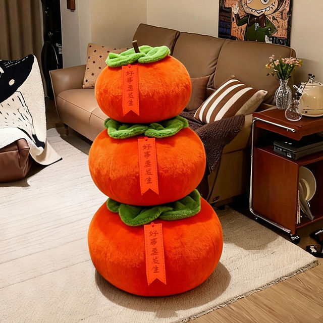 Fortune-Attracting Plush Pillow Toy, Good Things Happen, Sofa Back Cushion, Decorative Ornament, New Year Gift for Women