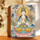 Lotus Heart Buddha Wooden Puzzle 1000 Pieces Guanyin Zen Buddha Statue Relieve Boredom High-End Feel 500 Pieces Flat 300 Adult Version