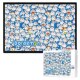 Doraemon 1000-Piece Wooden Puzzle for Adults, Educational, Stress-Relieving, Birthday Gift, Handmade, High Difficulty