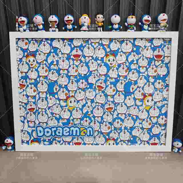 Doraemon 1000-Piece Wooden Puzzle for Adults, Educational, Stress-Relieving, Birthday Gift, Handmade, High Difficulty