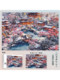 Landscape Puzzle 1000 Pieces Can Be Equipped with Photo Frames to Decompress Educational Toys Adult Version Often in All Seasons with High-Looking Decorative Paintings