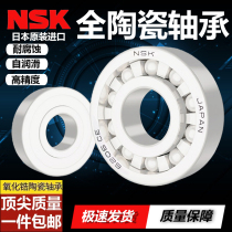 Japan NSK full ceramic bearing zirconia 608 6200 6201 202 301 302 303 304305