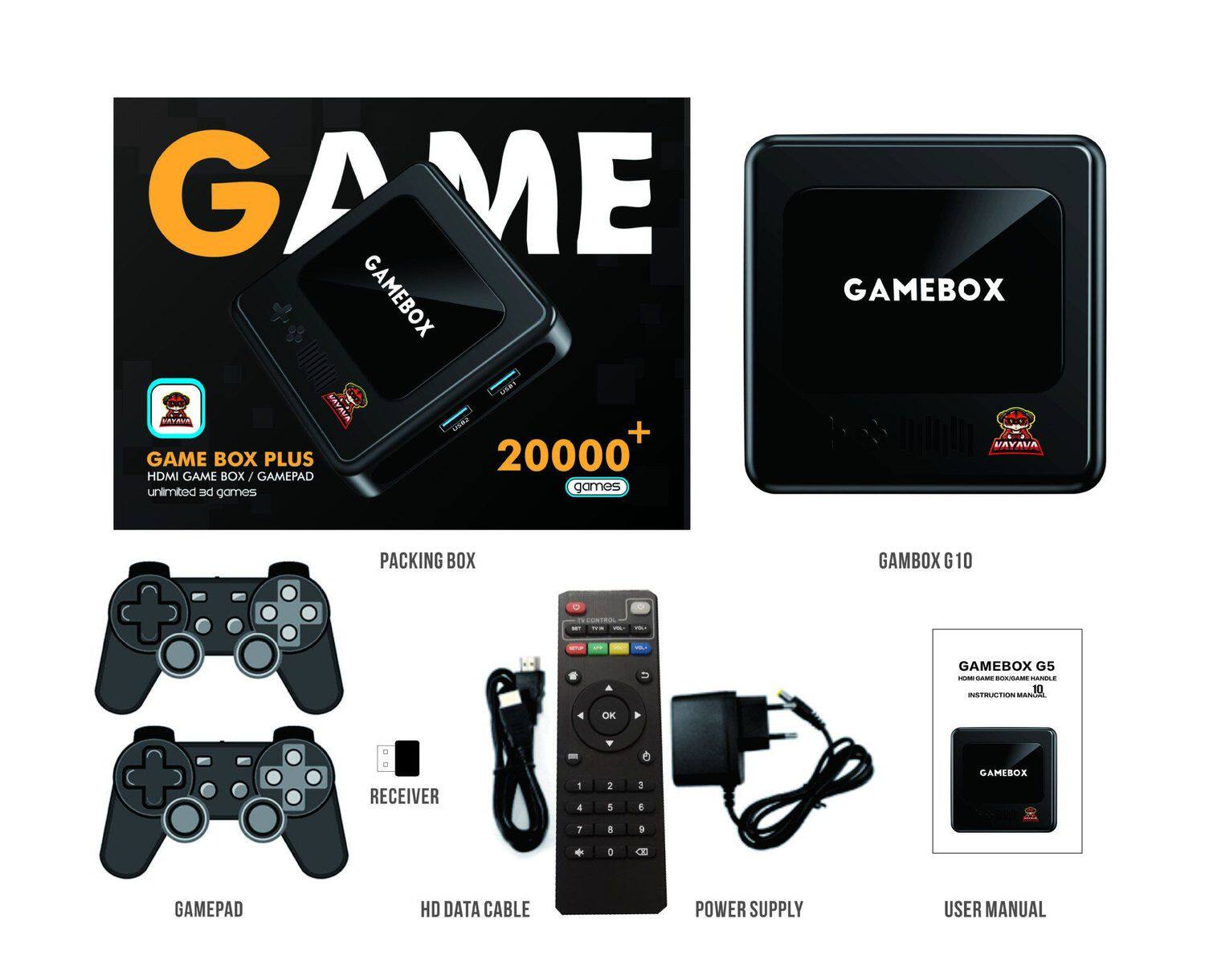 Игровая приставка Gamebox G10 32ГБ
