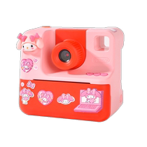 Childrens Polaroid camera printable color photo photo-taking small toy automatic direct gift for girls