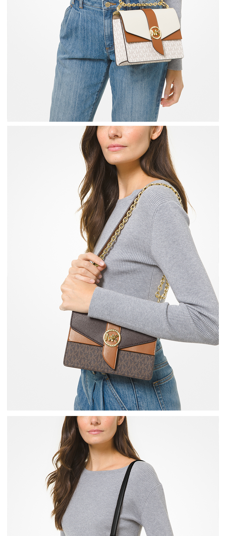 Michael Kors 迈克·科尔斯 信封包斜挎包 32S1GGRC0L 多重优惠折后￥999起包邮 88VIP会员可95折 天猫旗舰店￥3900