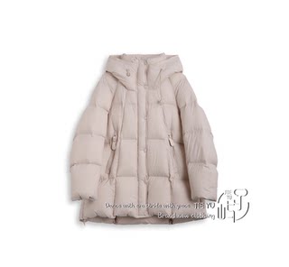 孑屿JIEYU 立领连帽羽绒服女冬季2025新款