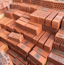 Clay bricks fired bricks square bricks split bricks porous clay bricks garden red bricks outdoor cement permeable bricks.