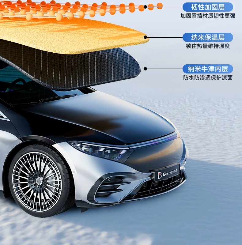 bat che oto Nezha S/Nezha U/Nezha V/X/AYA/GT xe tuyết che mùa đông kính chắn gió phía trước xe quần áo chống đóng băng bat phu oto bạt trùm ô tô