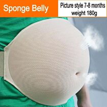 Artificial Fake Belly Prosthesis Sponge Pregnancy Light Brea