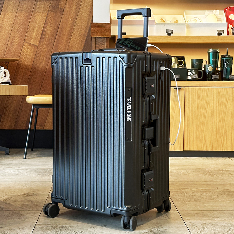 German Extra-Large Capacity Suitcase for Women 30inch Trolley Case for Men 28 Sturdy and Durable Travel Suitcase 26 Password-Protected Leather Suitcase German Extra-Large Capacity Suitcase for Women 30inch Trolley Case for Men 28 Sturdy and Durable Travel Suitcase 26 Password-Protected Leather Suitcase
