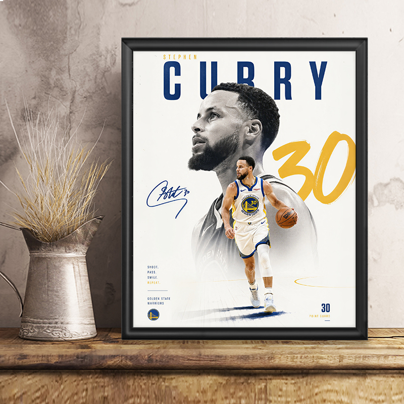 Curry Signature Poster Photo Frame Decorative Painting Figurine Souvenir Birthday Gift Merchandise Basketball Star Ornament Hanging Picture Curry Signature Poster Photo Frame Decorative Painting Figurine Souvenir Birthday Gift Merchandise Basketball Star Ornament Hanging Picture