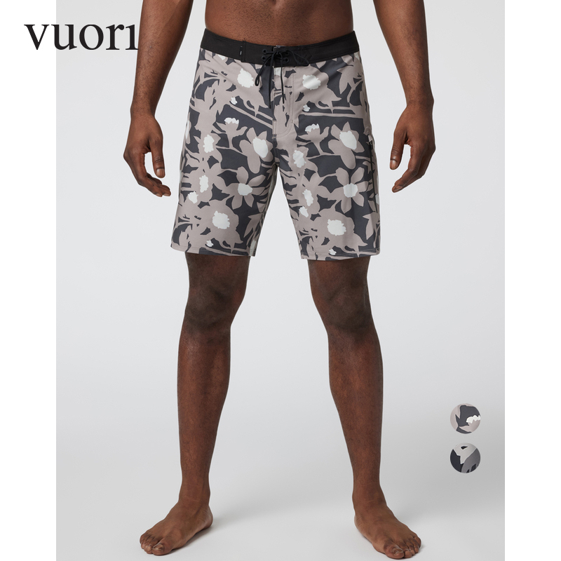 Vuori Fitness Yoga Running Training Surfing Lightweight Stretchy American-Style Five-Point Shorts for Men V383