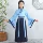 Trang phục trẻ em, Hanfu, đồng phục học sinh truyền thống của nữ sinh Trung Quốc, trang phục biểu diễn nam đệ tử cổ điển ba nhân vật, váy, trang phục biểu diễn phong cách Trung Quốc