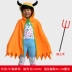 Halloween Áo Choàng Trẻ Em Bé Trai Và Bé Gái Trình Diễn Trang Phục Nhà Ảo Thuật Phù Thủy Áo Choàng Phù Hợp Với Mẫu Giáo Magic Cổ Tích Trang Phục 