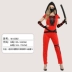 Ninja trang phục Halloween trẻ em biểu diễn samurai Naruto sát thủ đêm quần áo cosplay độc đoán đầy đủ 