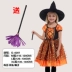 Halloween Trẻ Em Trang Phục Phù Thủy Mẫu Giáo Lễ Hội Cô Gái Phù Thủy Đầm Công Chúa Trang Phục Hóa Trang 