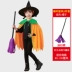 Halloween Áo Choàng Trẻ Em Bé Trai Và Bé Gái Trình Diễn Trang Phục Nhà Ảo Thuật Phù Thủy Áo Choàng Phù Hợp Với Mẫu Giáo Magic Cổ Tích Trang Phục 