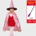 Halloween Áo Choàng Trẻ Em Mẫu Giáo Bé Trai Và Bé Gái Trình Diễn Trang Phục Bí Ngô Áo Choàng Phù Thủy Nhỏ Hiệu Suất Quần Áo 