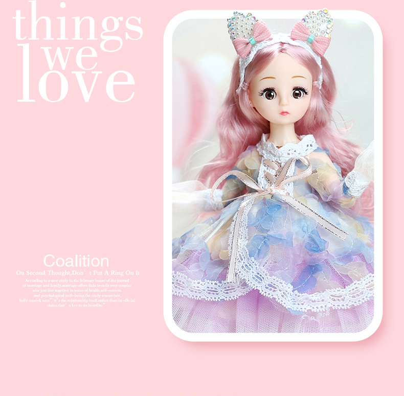 đầm búp bê 2022 mới 32 cm Tongle búp bê Barbie bộ đồ mô phỏng cô gái phù hợp với món quà sinh nhật đồ chơi búp bê lol omg búp bê gỗ