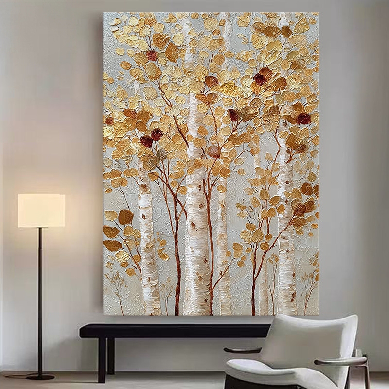 Purely Hand-Painted Oil Painting of Money Tree, Light Luxury Modern Decorative Painting with Texture, High-End Wall Art for Living Room, Entryway, Italian-Style Mural Purely Hand-Painted Oil Painting of Money Tree, Light Luxury Modern Decorative Painting with Texture, High-End Wall Art for Living Room, Entryway, Italian-Style Mural