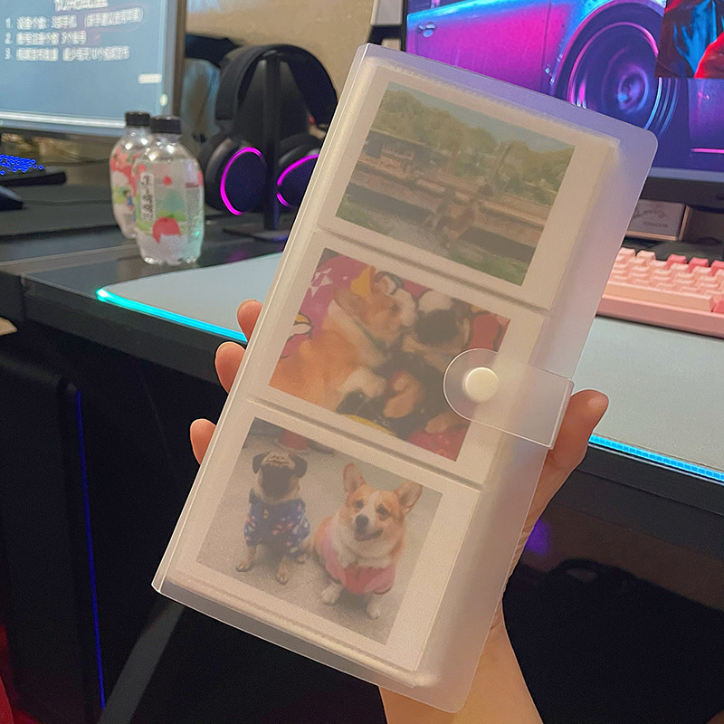 (Transparent Frosted 3 Inch Photo Album Ben) Clapping a Photograph Inserts-style Pauli to contain this loose-leaf-Taobao