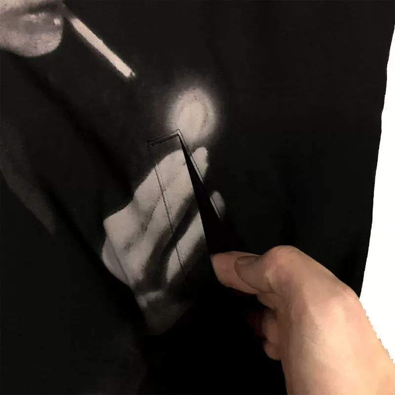 Куртка-пальто с принтом "Undercover Takahashi Shield Smoking Woman Smoking Girl Cindy Sherman" мужская