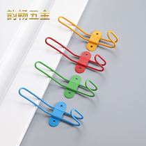Cross - border modern simple hook hook after hook door linked colorful child barbed wire hook after the hook door in Europe and America