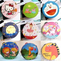 Tambourine dance props childrens musical instrument tambourine kindergarten teacher tambourine baby hand drum performance tambourine