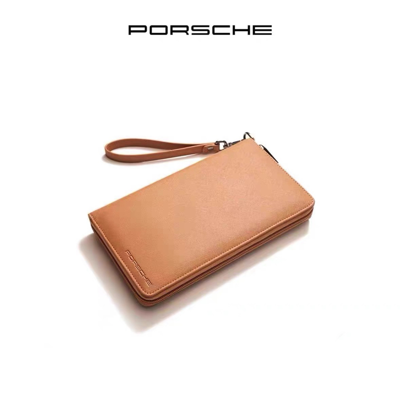 Porsche Wallet, Travel Clutch, Brand New 4S Store Gift, New Year Gift for Car Owners