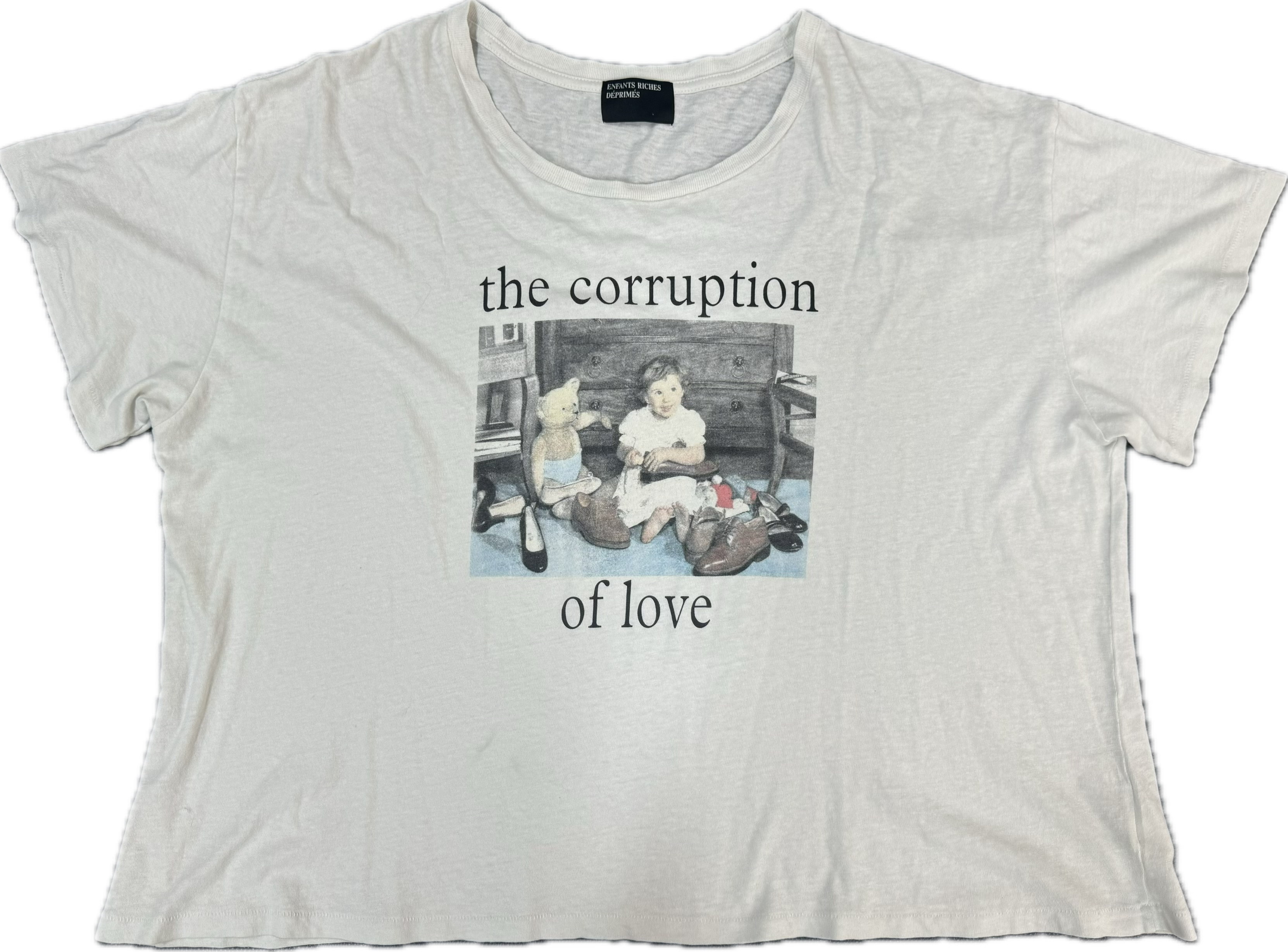 [Детская эстетика] ERD24fw "Corrupt Love" лимитированная - рукав короткий рукавный печальный богатый второй поколения