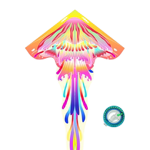 2024 New Weifang Jellyfish Kite for Adults High-end Roulette for Children Breeze Easy to Fly Shandong