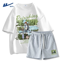 Белый (H High Breeze Breeze) + конопляная пепела (H High Breeze Breeze Брюки нижняя левая отметка)