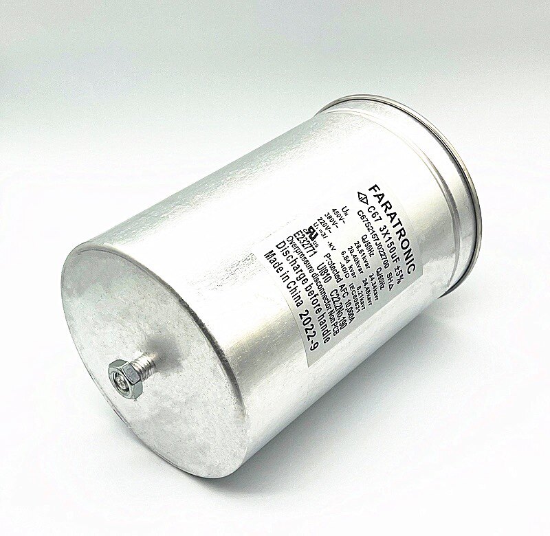FARATRONIC C67S2157J022700 3X150uF450VAC oil-type three-phase AC filtering capacitor-Taobao