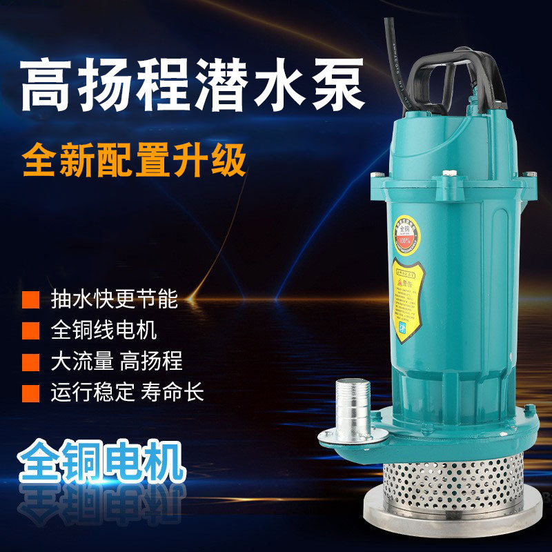 Factory Direct Sales Qdx Submersible Pump Household Water Pump High Lift High Flow Irrigation Water Pump 1.0inch 2inch 3inch 4inch Factory Direct Sales Qdx Submersible Pump Household Water Pump High Lift High Flow Irrigation Water Pump 1.0inch 2inch 3inch 4inch