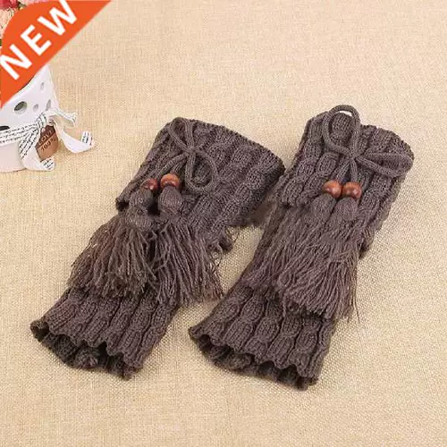 Женщины вязаные зимние ноги теплые