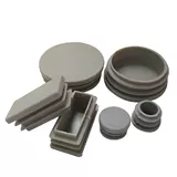 Пластиковая крышка конца труб, отверстие для ноги стула, анти-пыль