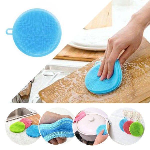 MagicDishWashingBrushCleanBrushMultifunctionSilicone