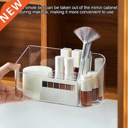 Transparent Makeup Organizer Lipstick Storage Box Non-slip G